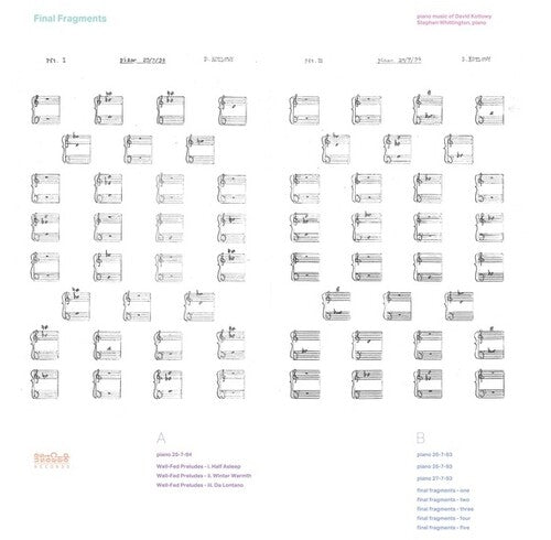 Whittington, Stephen: Final Fragments