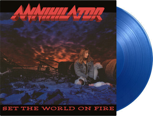 Annihilator: Set The World On Fire - Limited 180-Gram Translucent Blue Colored Vinyl