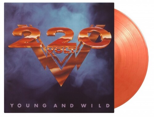 220 Volt: Young & Wild - Limited 180-Gram Crystal Clear, Gold & Red Marble Colored Vinyl