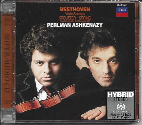 Beethoven / Perlman, Itzhak / Ashkenazy, Vladimir: Beethoven: Violin Sonatas Nos.5 & 9 - Hybrid-SACD - SUPER-AUDIO CD