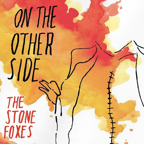 Stone Foxes: On The Other Side - Yellow Orange Swirl