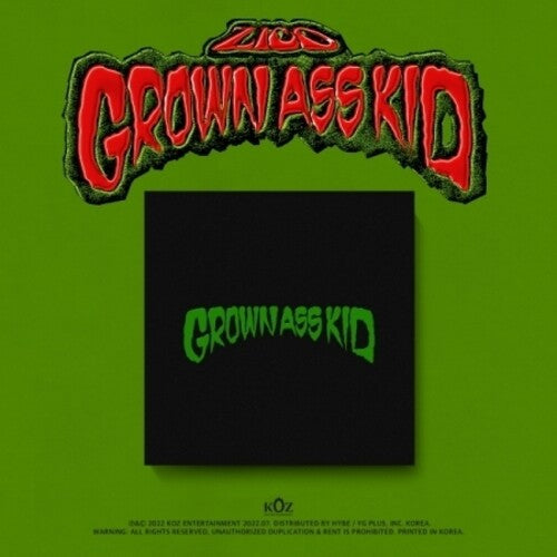 Zico: Grown Ass Kid - incl. 48pg Photo Book, Zimoticon Sticker + Poster