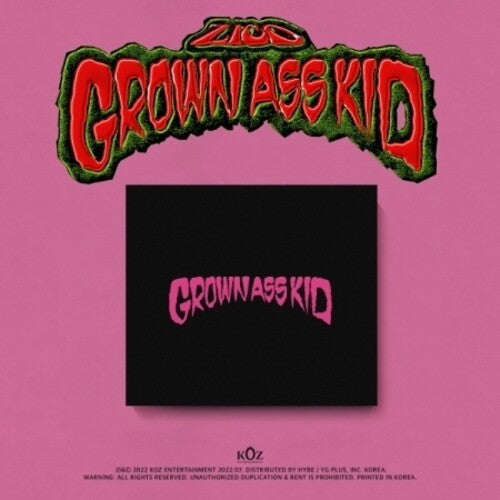 Zico: Grown Ass Kid - Jewel Case Version - incl. 16pg Booklet + Zimoticon Sticker