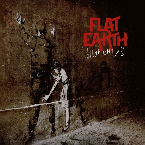 Flat Earth: High On Lies - Orange & Black Marble Vinyl - VINYL LP