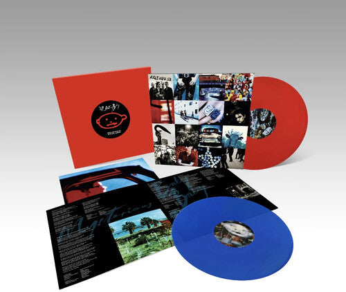 U2: Achtung Baby: 30th Anniversary - Deluxe Red & Blue Colored Vinyl