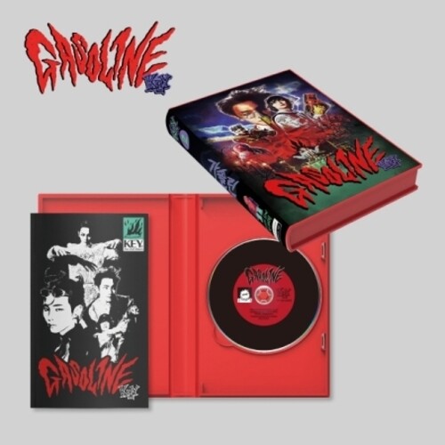 Key: Gasoline - VHS Version - incl. 96pg Booklet, 4 Postcards, Poster, Collector Card Set + Photo Card