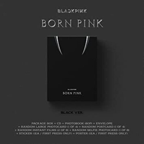 Blackpink: BORN PINK (Standard CD Boxset Version B / BLACK)