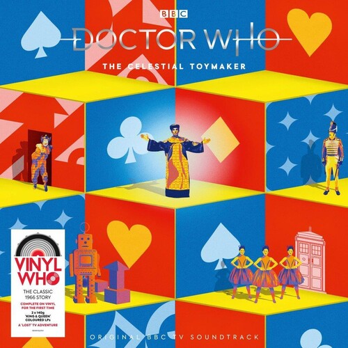 Doctor Who: Celestial Toymaker - 140-Gram 'King & Queen' Red & Blue Colored Vinyl