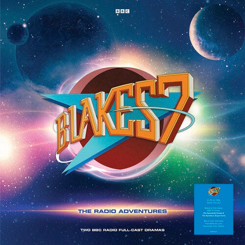 Blakes 7: Radio Adventures - 3LP's Pressed on 140-Gram Red, Blue & Orange Colored Vinyl