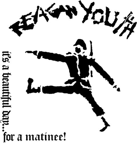 Reagan Youth: IT'S A BEAUTIFUL DAY...FOR A MATINEE! - BLACK AND WHITE SPLIT COLOR