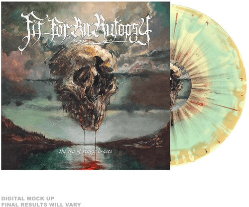 Fit for an Autopsy: The Sea of Tragic Beasts - Yellow, Mint & Orange Splatter