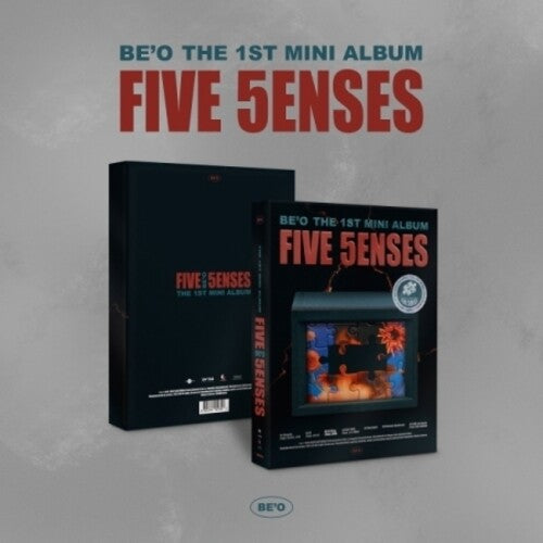 Be'O: Five Senses - Five Senses Version - incl. Numbered Sticker, Booklet, 2 Puzzle Pieces, 7 Postcards + Perfume