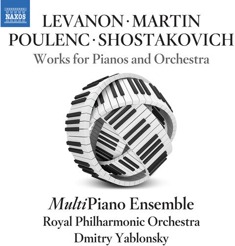 Levanon / Martin / Poulenc: Works for Pianos & Orchestra