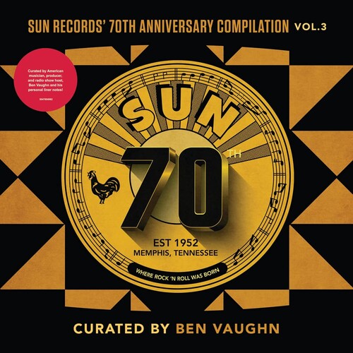 Various Artists: Sun Records' 70th Anniversary Compilation, Vol. 3 [Curated By Ben Vaug hn] (Various Artists) - VINYL LP