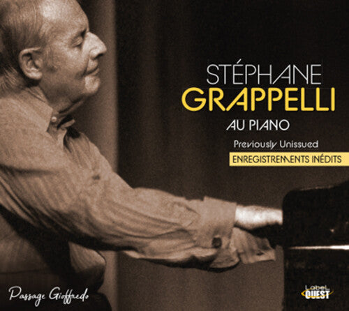 Grappelli, Stephane: Stephane Grappelli Au Piano