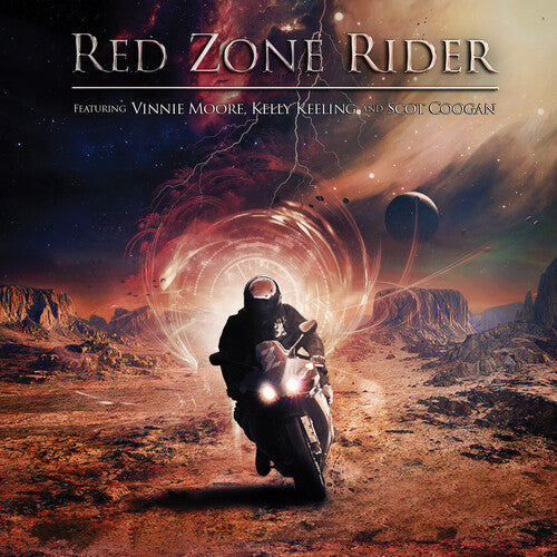 Red Zone Rider / Moore, Vinnie: Red Zone Rider - Gold/red Splatter