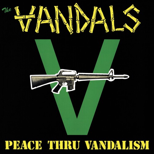 Vandals: Peace Thru Vandalism - Green/black Splatter