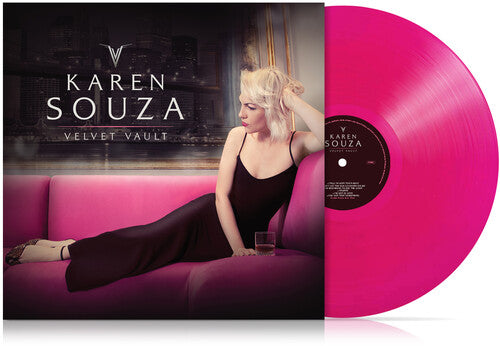 Souza, Karen: Velvet Vault - Crystal Fuchsia Vinyl