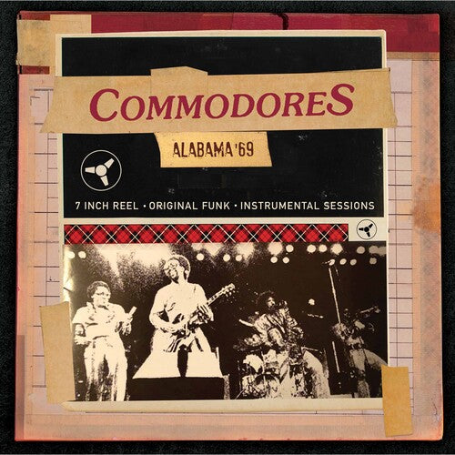 Commodores: Alabama '69 - Red/gold Splatter