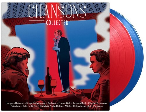 Chansons Collected / Various: Chansons Collected / Various - Limited 180-Gram Red & Blue Colored Vinyl