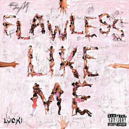 Lucki: Flawless Like Me - Clear With Pink Splatter - VINYL LP
