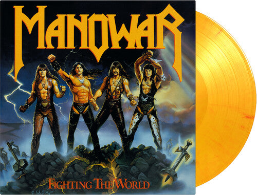 Manowar: Fighting The World - Limited 180-Gram Flaming Yellow Colored Vinyl