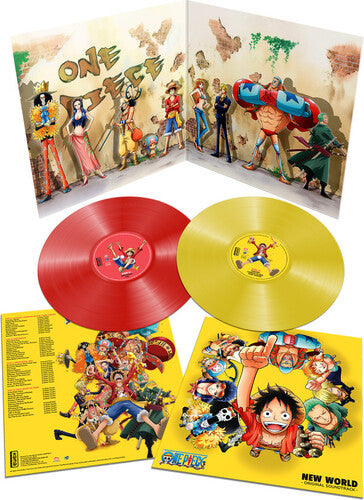 One Piece New World / O.S.T.: One Piece New World - Limited Edition Red + Yellow Vinyl