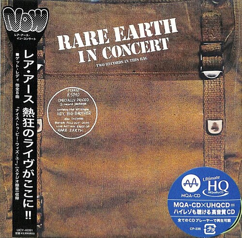 Rare Earth: In Concert - MQA x UHQCD - Paper Sleeve