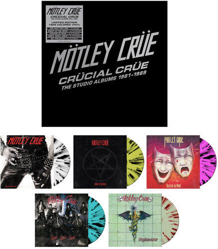 Motley Crue: Crucial Crue: The Studio Albums 1981-1989
