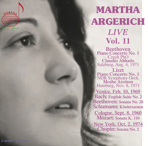 Bach / Argerich / Czech Philharmonic: V11: Martha Argerich Live