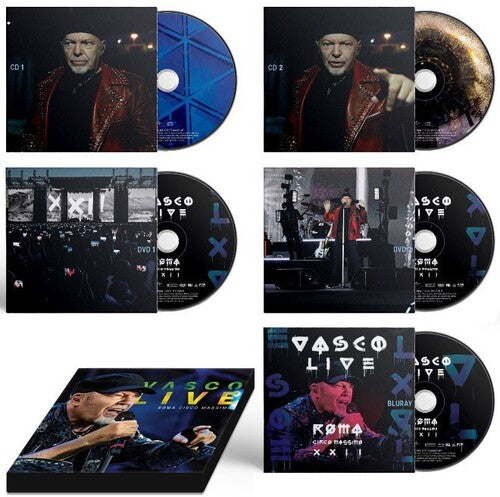 Rossi, Vasco: Vasco Live Roma Circo Massimo - 2CD+2DVD+Bluray