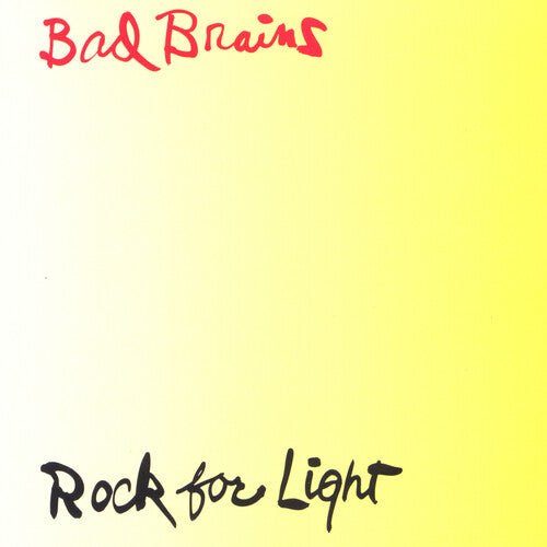 Bad Brains: Rock For Light - Yellow w/ Red Splatter