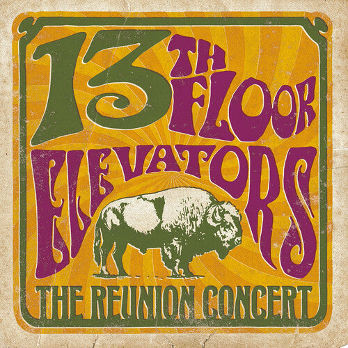 13th Floor Elevators: Reunion Concert - Yellow Colored Vinyl