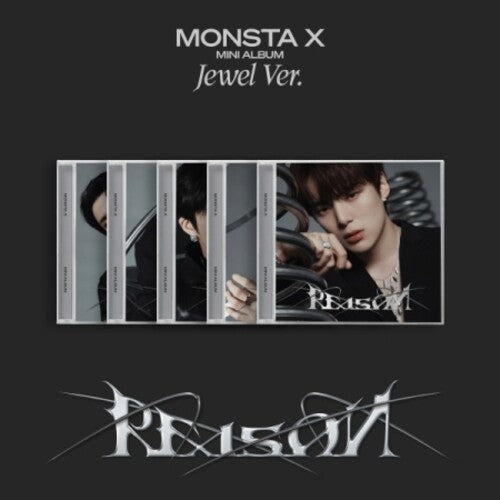 Monsta X: Reason - Random Cover - Jewel Case - incl. 16pg Photobook, Photocard + Mini-Folded Poster