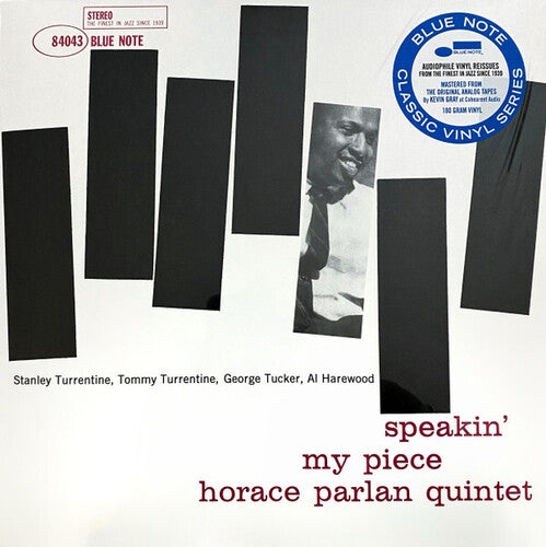 Parlan, Horace: Speakin My Piece (Blue Note Classic Series)