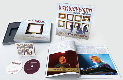 Wakeman, Rick: Gallery Of The Imagination - Ltd Box Set Edition, 140gm Vinyl + CD + DVD + 28pg Book