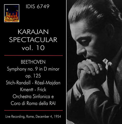 Beethoven / Randall / Majdan: Karajan Spectacular Vol. 10 - Live Recording, Rome 4th December 1954