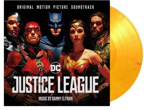 Danny Elfman: Justice League (Original Soundtrack) - Limited 180-Gram 'Flaming' Orange Colored Vinyl - VINYL LP