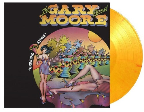 Moore, Gary Band: Grinding Stone: 50th Anniversary - Limited 180-Gram Flaming Orange Colored Vinyl