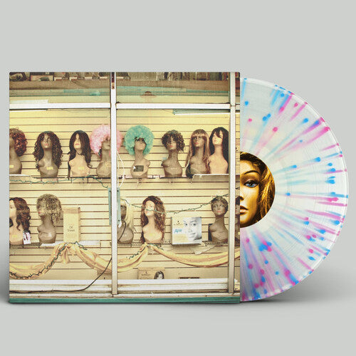 Lightning Love: Blonde Album - Pink & Blue Splatter