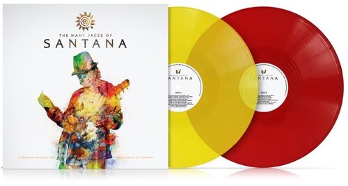 Many Faces of Santana / Various: Many Faces Of Santana / Various - Gatefold Yellow & Red Transparent Vinyl