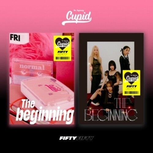 Fifty Fifty: The Beginning: Cupid - Random Cover - incl. 98pg Photobook, Sticker, Photo Booth, 2 Photocards, Large Photo Card, Seal + Poster