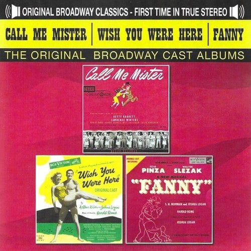 Call Me Mister Wish You Were Here & Fanny / Ocr: Call Me Mister, Wish You Were Here And Fanny / Original Cast