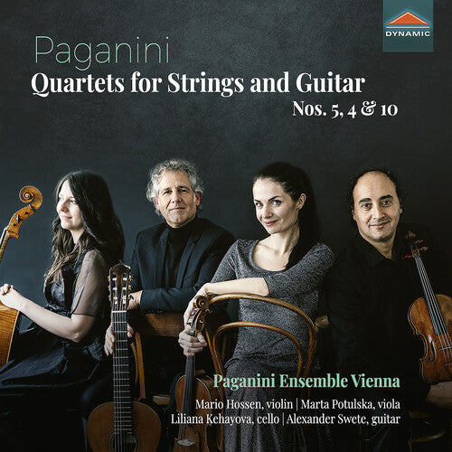 Paganini / Paganini Ensemble Vienna: Quartets for Strings & Guitar Vol. 3