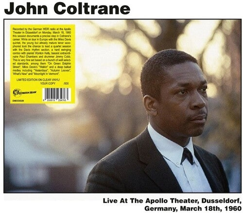 Coltrane, John: Live At The Apollo Theater, Dusseldorf, Germany, March 18th, 1960