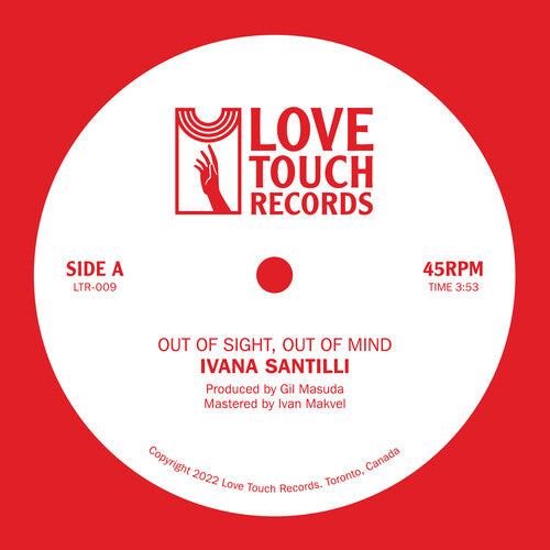 Santilli, Ivana: Out Of Sight, Out Of Mind B/w Air Of Love