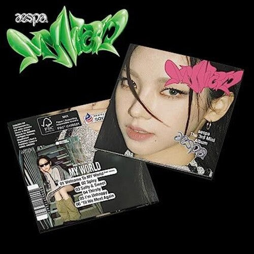 Aespa: MY WORLD - The 3rd Mini Album - POSTER Ver. [KARINA Cover]