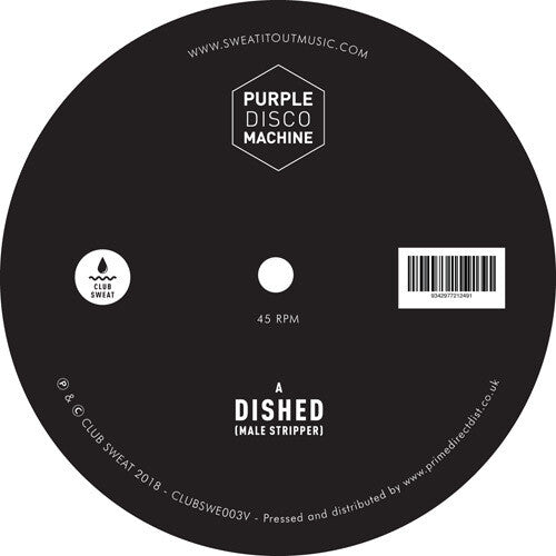Purple Disco Machine: Dished (Male Stripper) - 12-INCH SINGLE