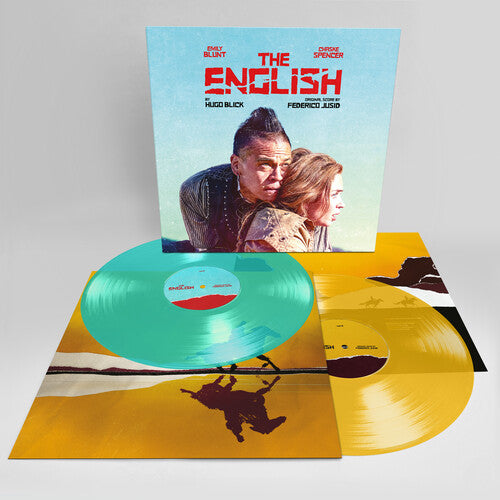 English: English - Transparent Turquoise & Yellow Vinyl