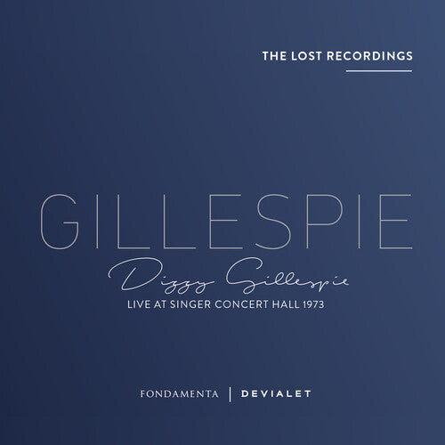Dizzy Gillespie: Live At Singer Concert Hall 19 - COMPACT DISCS